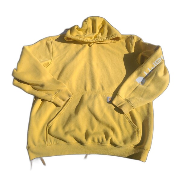 Carhartt Pullover Hoodie Sweatshirt Sleeve Graphic Loose Fit - Picture 2 of 12
